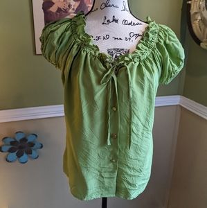 Leona by Lauren Leonard silk blouse